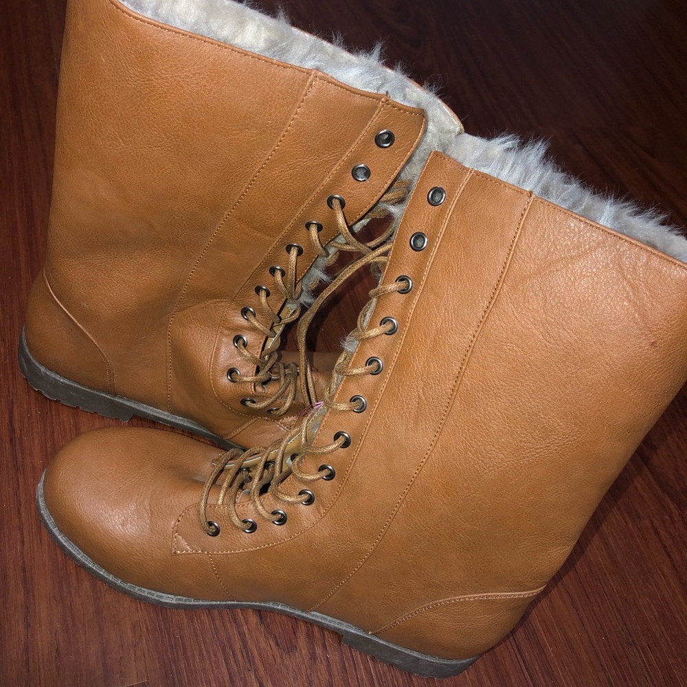 Brown boots